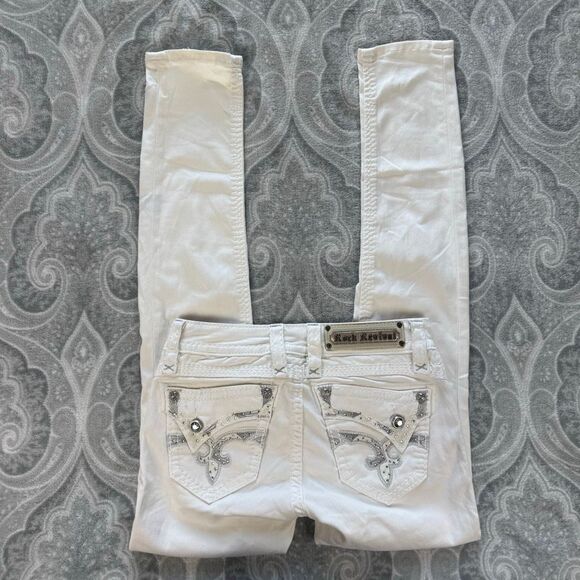 Womens Rock Revival Skinny Jeans - Picture 1 of 5